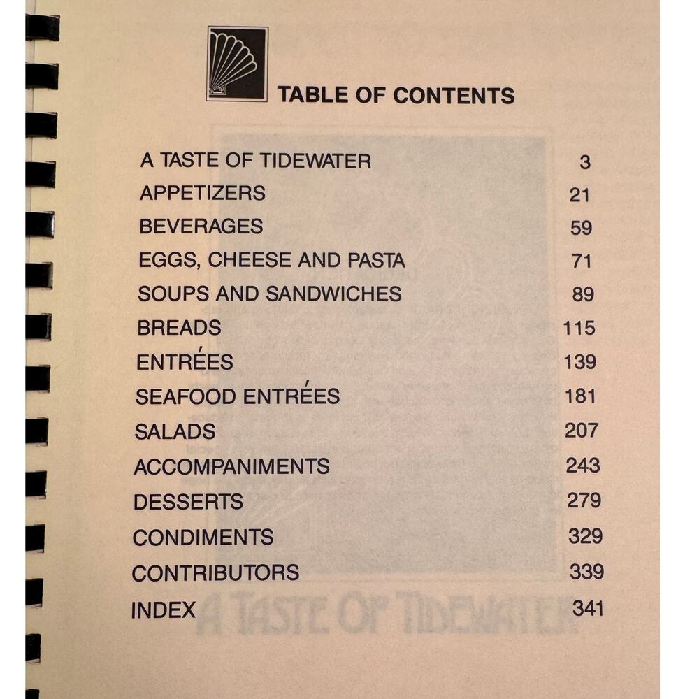Tidewater on the Half Shell: Fine Virginia Recipes - 1985 - Picture 6 of 8
